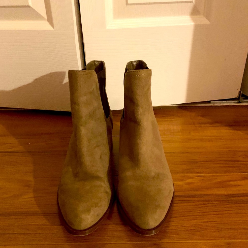 Tan boots